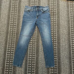 Mid rise skinny jeans